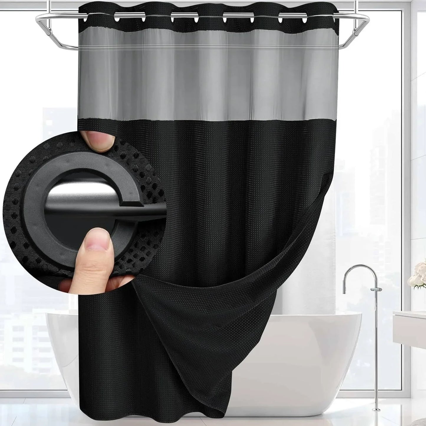 Shower Curtain (with Liner)